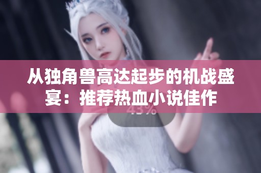 从独角兽高达起步的机战盛宴：推荐热血小说佳作