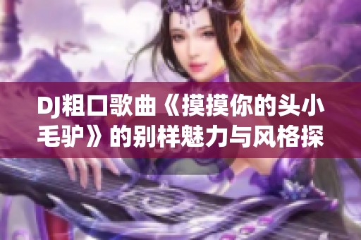 DJ粗口歌曲《摸摸你的头小毛驴》的别样魅力与风格探讨