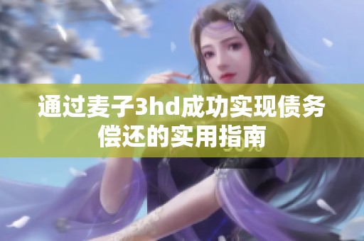 通过麦子3hd成功实现债务偿还的实用指南