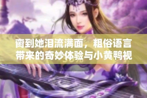 脔到她泪流满面，粗俗语言带来的奇妙体验与小黄鸭视频之旅