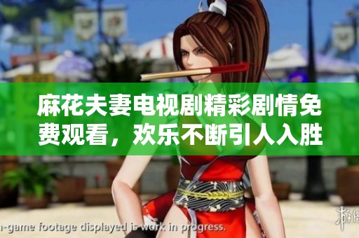 麻花夫妻电视剧精彩剧情免费观看，欢乐不断引人入胜