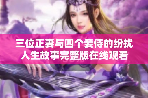 三位正妻与四个妾侍的纷扰人生故事完整版在线观看