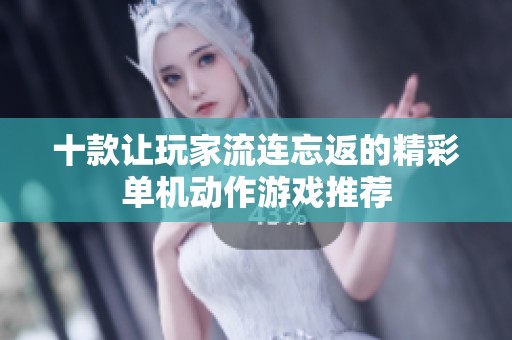 十款让玩家流连忘返的精彩单机动作游戏推荐