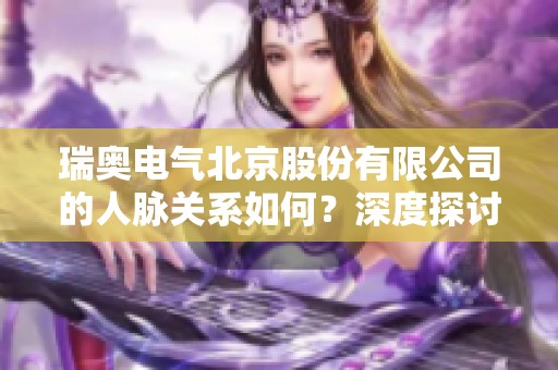 瑞奥电气北京股份有限公司的人脉关系如何？深度探讨其影响力与发展潜力