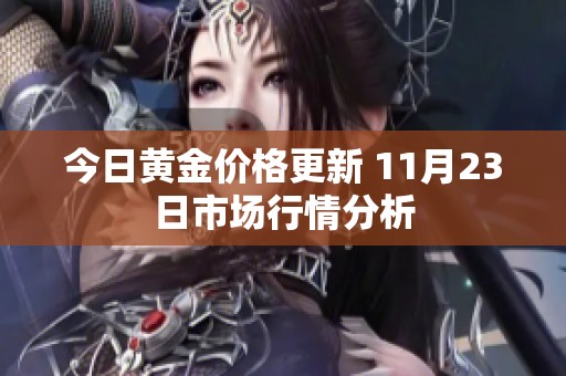 今日黄金价格更新 11月23日市场行情分析