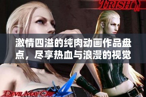 激情四溢的纯肉动画作品盘点，尽享热血与浪漫的视觉盛宴