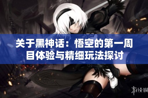 关于黑神话：悟空的第一周目体验与精细玩法探讨