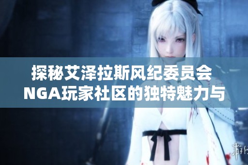 探秘艾泽拉斯风纪委员会 NGA玩家社区的独特魅力与活动