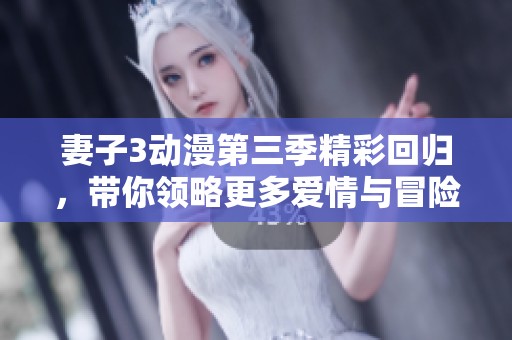 妻子3动漫第三季精彩回归，带你领略更多爱情与冒险的故事