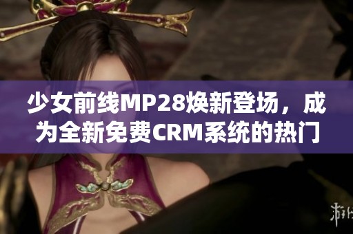 少女前线MP28焕新登场，成为全新免费CRM系统的热门选择
