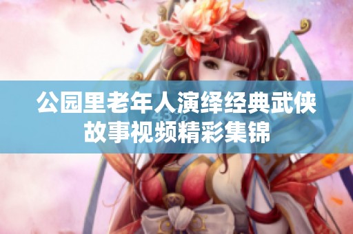 公园里老年人演绎经典武侠故事视频精彩集锦