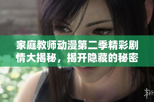 家庭教师动漫第二季精彩剧情大揭秘，揭开隐藏的秘密与新冒险