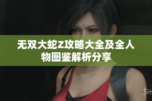 无双大蛇Z攻略大全及全人物图鉴解析分享
