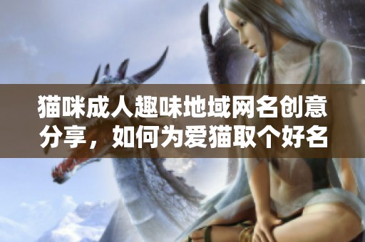 猫咪成人趣味地域网名创意分享，如何为爱猫取个好名字