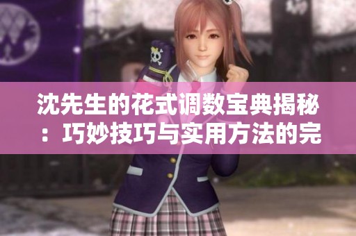 沈先生的花式调数宝典揭秘：巧妙技巧与实用方法的完美结合