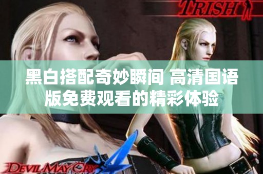 黑白搭配奇妙瞬间 高清国语版免费观看的精彩体验