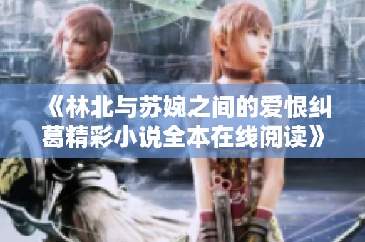 《林北与苏婉之间的爱恨纠葛精彩小说全本在线阅读》