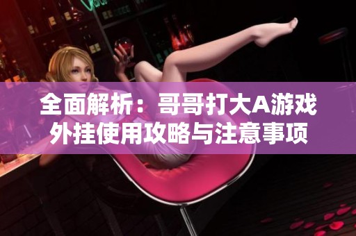 全面解析：哥哥打大A游戏外挂使用攻略与注意事项