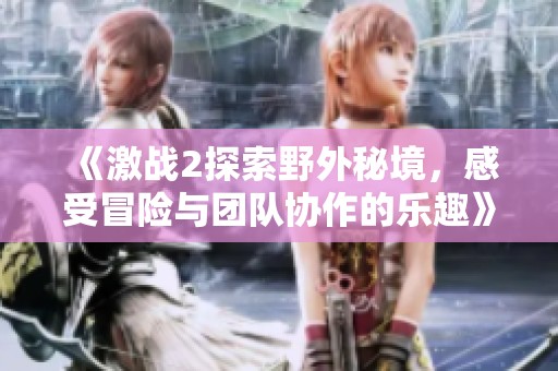 《激战2探索野外秘境，感受冒险与团队协作的乐趣》