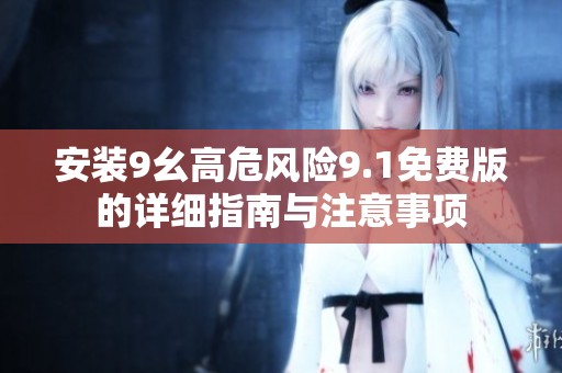 安装9幺高危风险9.1免费版的详细指南与注意事项