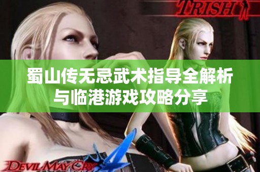蜀山传无忌武术指导全解析与临港游戏攻略分享
