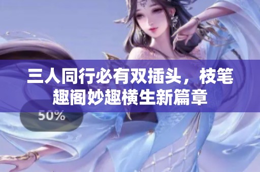 三人同行必有双插头，枝笔趣阁妙趣横生新篇章