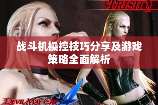 战斗机操控技巧分享及游戏策略全面解析