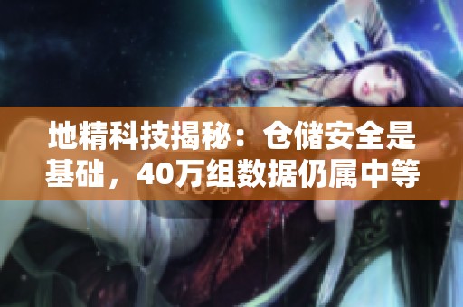 地精科技揭秘：仓储安全是基础，40万组数据仍属中等水平