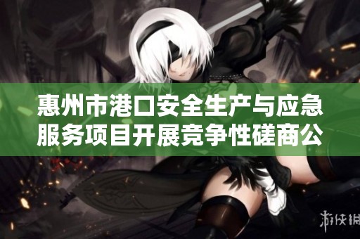 惠州市港口安全生产与应急服务项目开展竞争性磋商公告