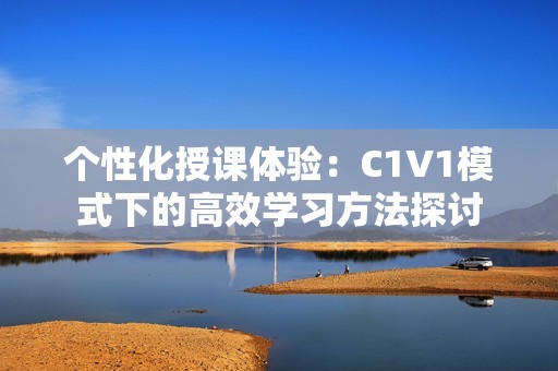 个性化授课体验：C1V1模式下的高效学习方法探讨