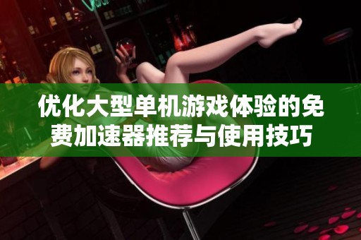 优化大型单机游戏体验的免费加速器推荐与使用技巧
