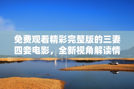 免费观看精彩完整版的三妻四妾电影，全新视角解读情感纠葛