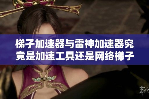 梯孑加速器与雷神加速器究竟是加速工具还是网络梯子？