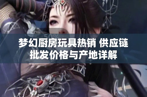 梦幻厨房玩具热销 供应链批发价格与产地详解