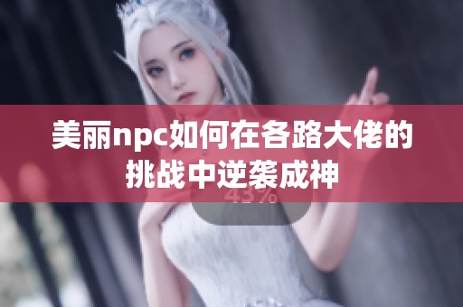 美丽npc如何在各路大佬的挑战中逆袭成神
