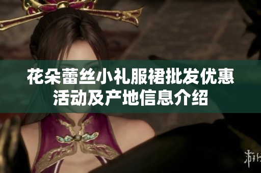 花朵蕾丝小礼服裙批发优惠活动及产地信息介绍