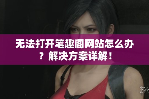 无法打开笔趣阁网站怎么办？解决方案详解！