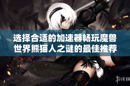 选择合适的加速器畅玩魔兽世界熊猫人之谜的最佳推荐