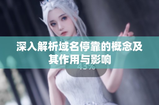 深入解析域名停靠的概念及其作用与影响