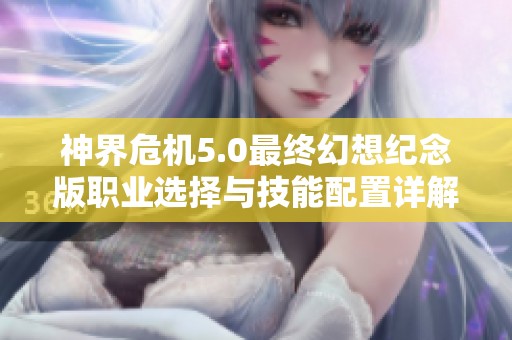 神界危机5.0最终幻想纪念版职业选择与技能配置详解