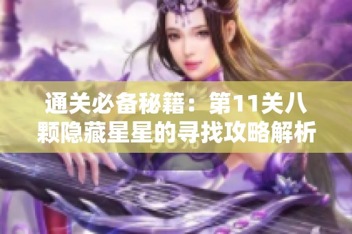 通关必备秘籍：第11关八颗隐藏星星的寻找攻略解析