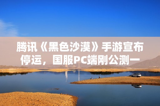 腾讯《黑色沙漠》手游宣布停运，国服PC端刚公测一月引关注