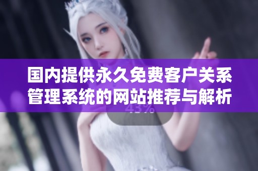 国内提供永久免费客户关系管理系统的网站推荐与解析
