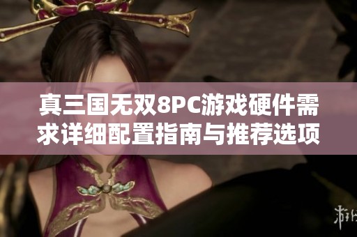 真三国无双8PC游戏硬件需求详细配置指南与推荐选项
