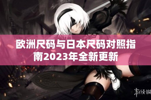 欧洲尺码与日本尺码对照指南2023年全新更新
