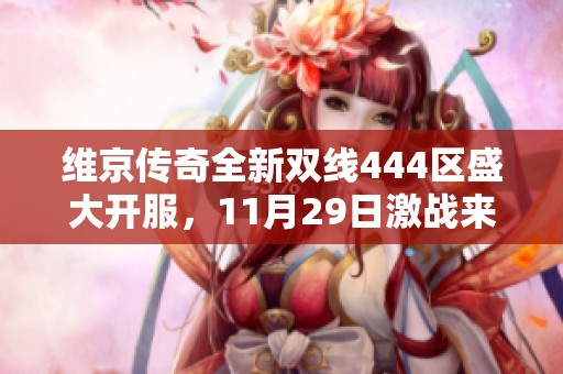 维京传奇全新双线444区盛大开服，11月29日激战来袭！