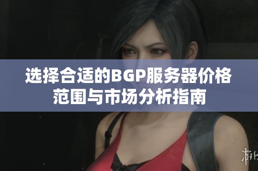 选择合适的BGP服务器价格范围与市场分析指南