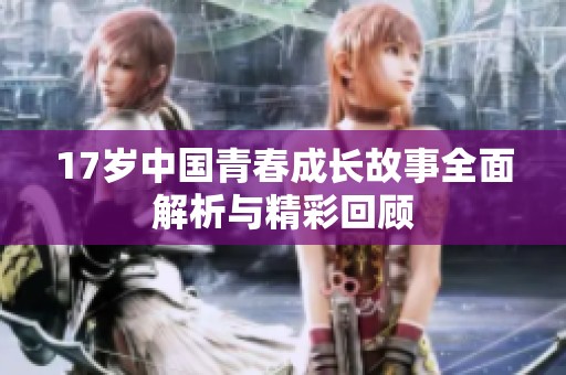 17岁中国青春成长故事全面解析与精彩回顾