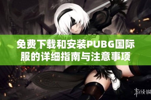 免费下载和安装PUBG国际服的详细指南与注意事项
